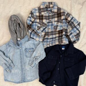 Old Navy Blue and Black Jacket Trio